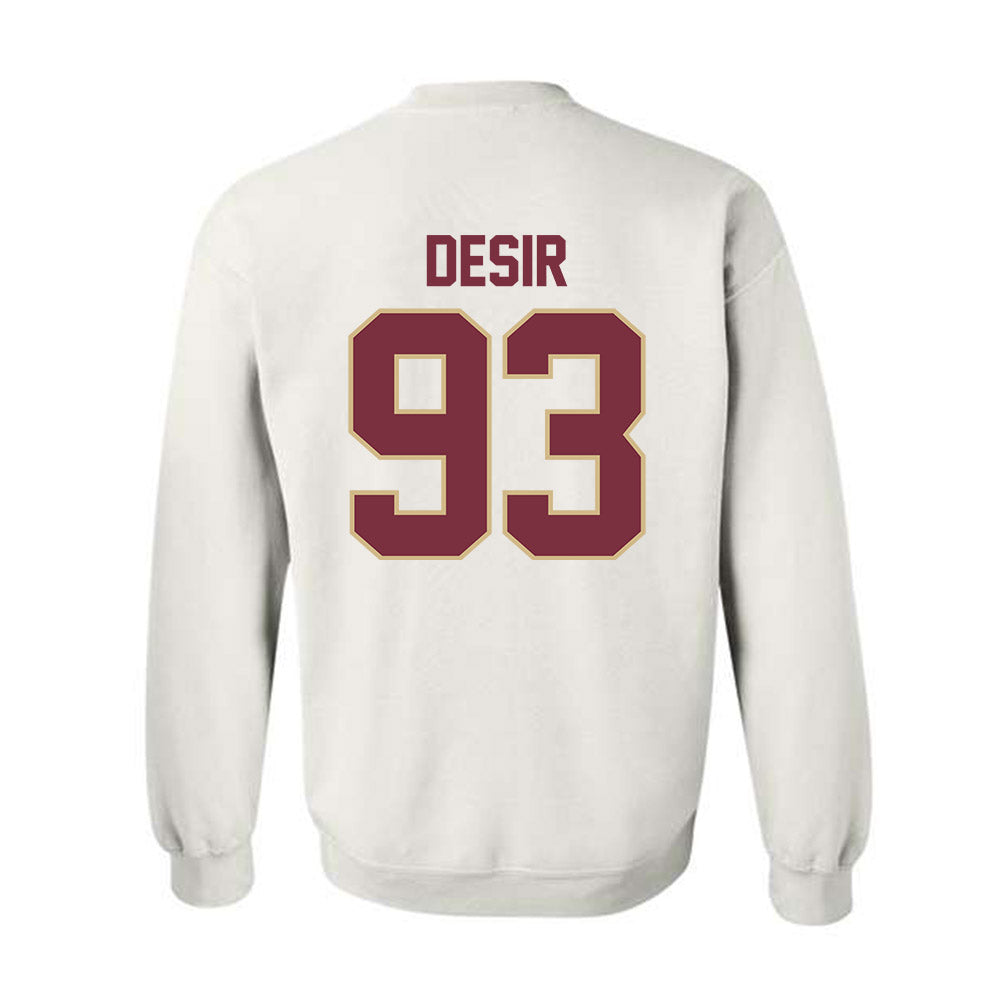 FSU - NCAA Football : Mandrell Desir - Classic Shersey Crewneck Sweatshirt-1