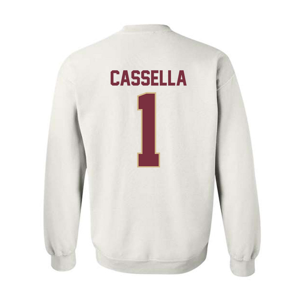 FSU - NCAA Women's Lacrosse : Sienna Cassella - Classic Shersey Crewneck Sweatshirt-1