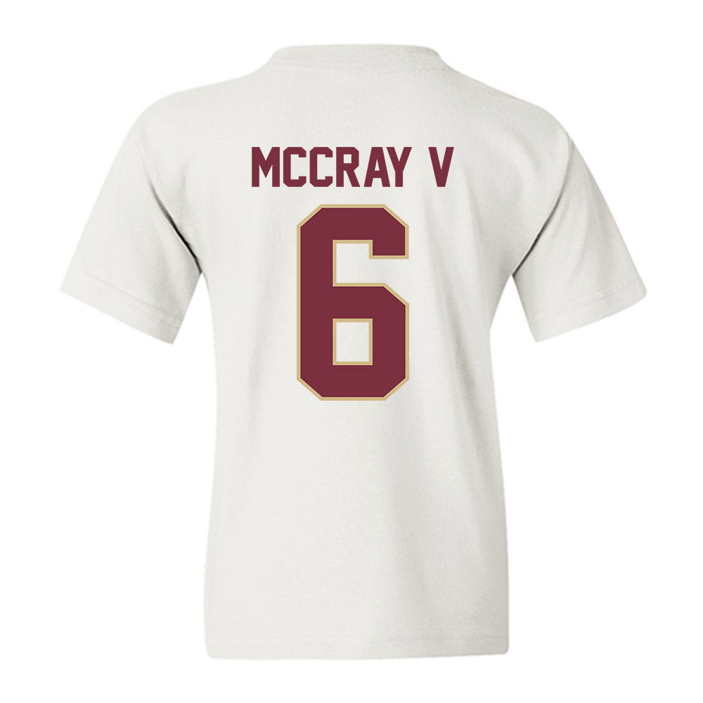 FSU - NCAA Men's Basketball : Robert McCray V - Classic Shersey Youth T-Shirt-1