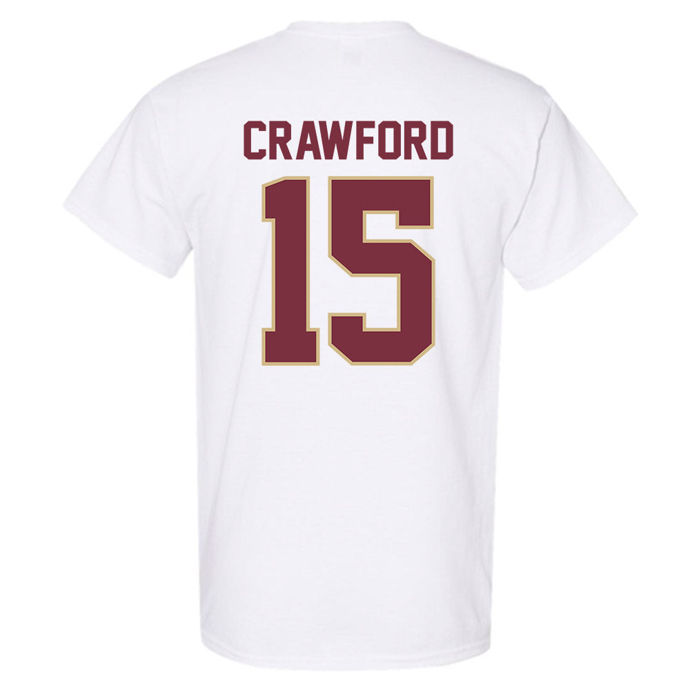 FSU - NCAA Men's Basketball : Jalen Crawford - Classic Shersey T-Shirt-1