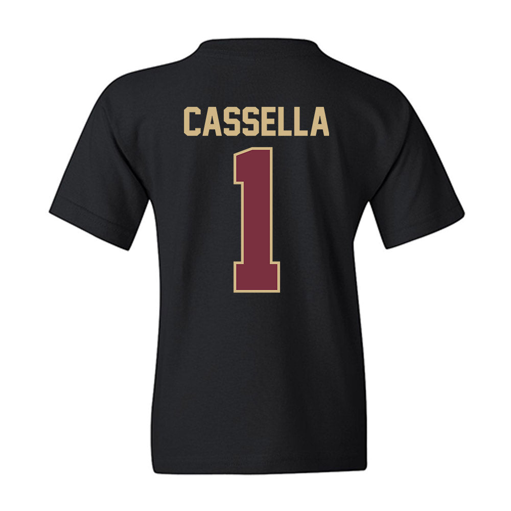 FSU - NCAA Women's Lacrosse : Sienna Cassella - Classic Shersey Youth T-Shirt-1