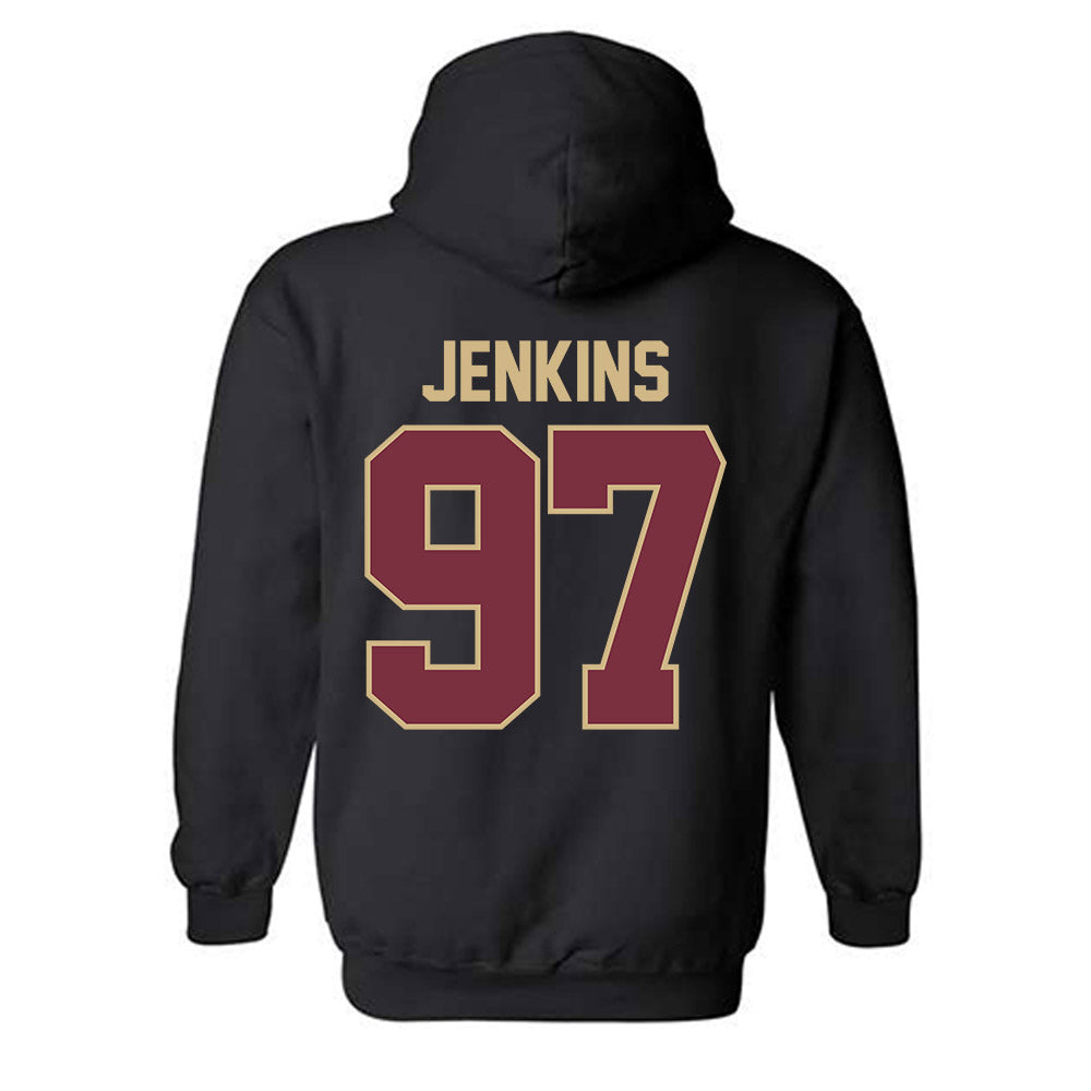 FSU - NCAA Football : Jayson Jenkins - Classic Shersey Hooded Sweatshirt-1