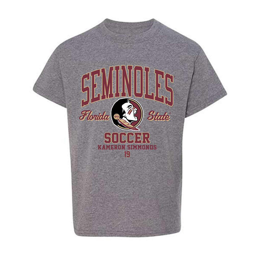 FSU - NCAA Women's Soccer : Kameron Simmonds - Classic Fashion Shersey Youth T-Shirt-0