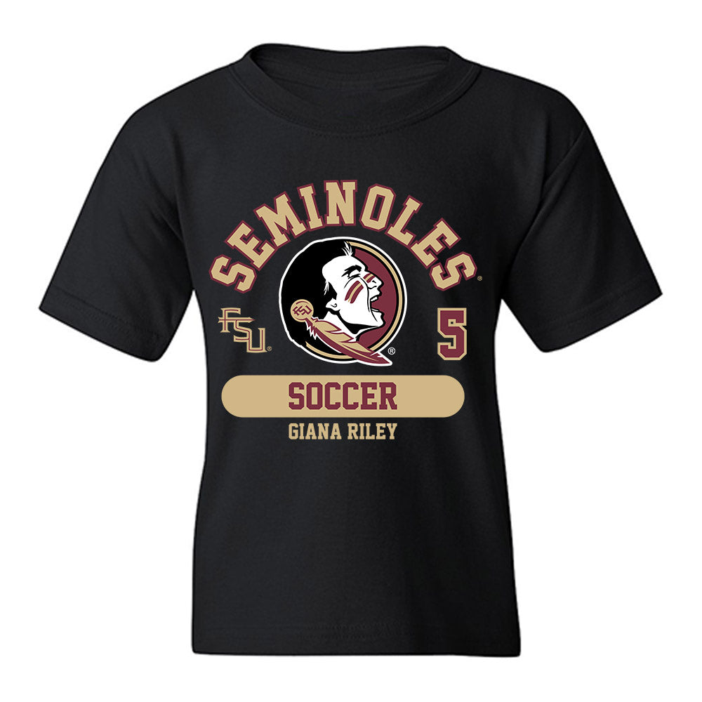 FSU - NCAA Women's Soccer : Giana Riley - Classic Fashion Shersey Youth T-Shirt-0