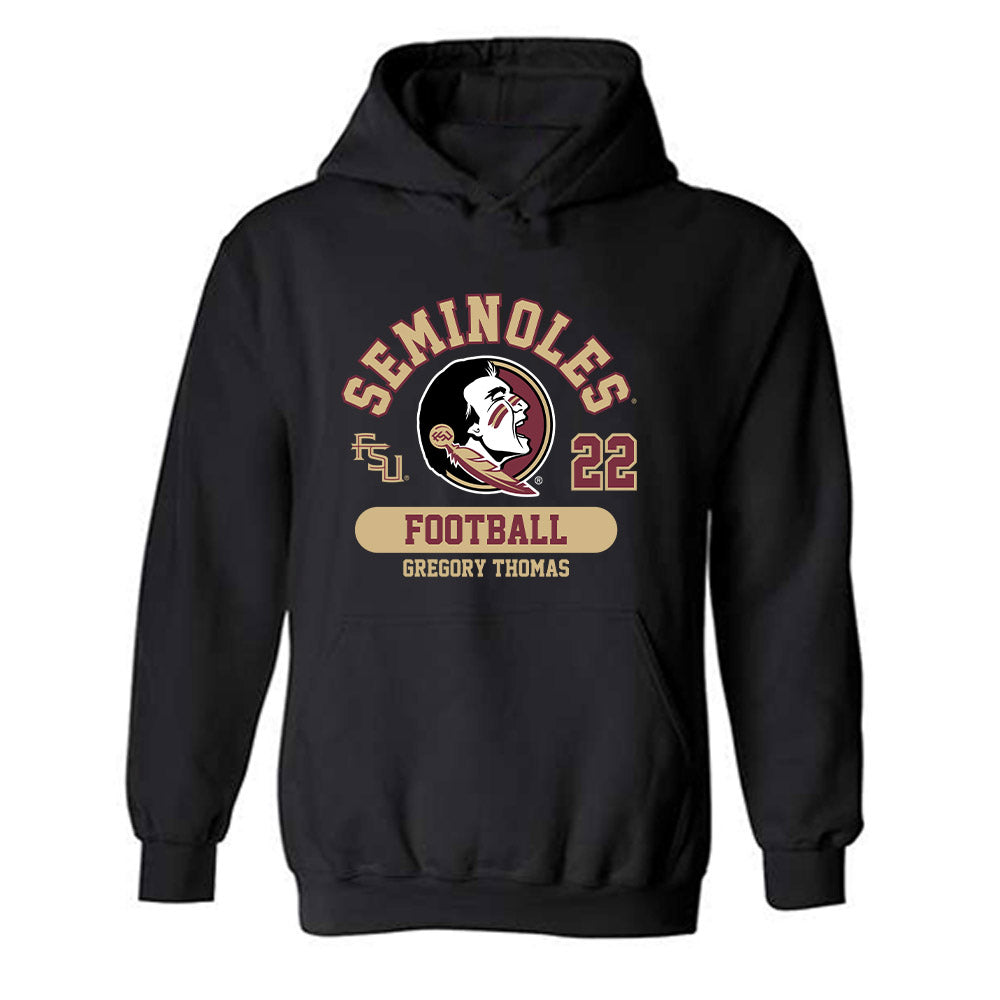 FSU - NCAA Football : Gregory Thomas - Classic Fashion Shersey Hooded Sweatshirt-0