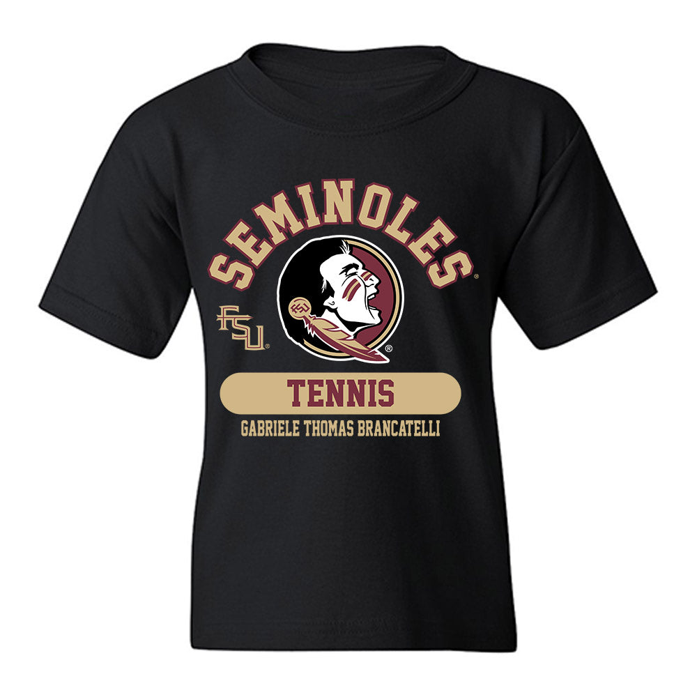 FSU - NCAA Men's Tennis : Gabriele Thomas Brancatelli - Classic Fashion Shersey Youth T-Shirt-0