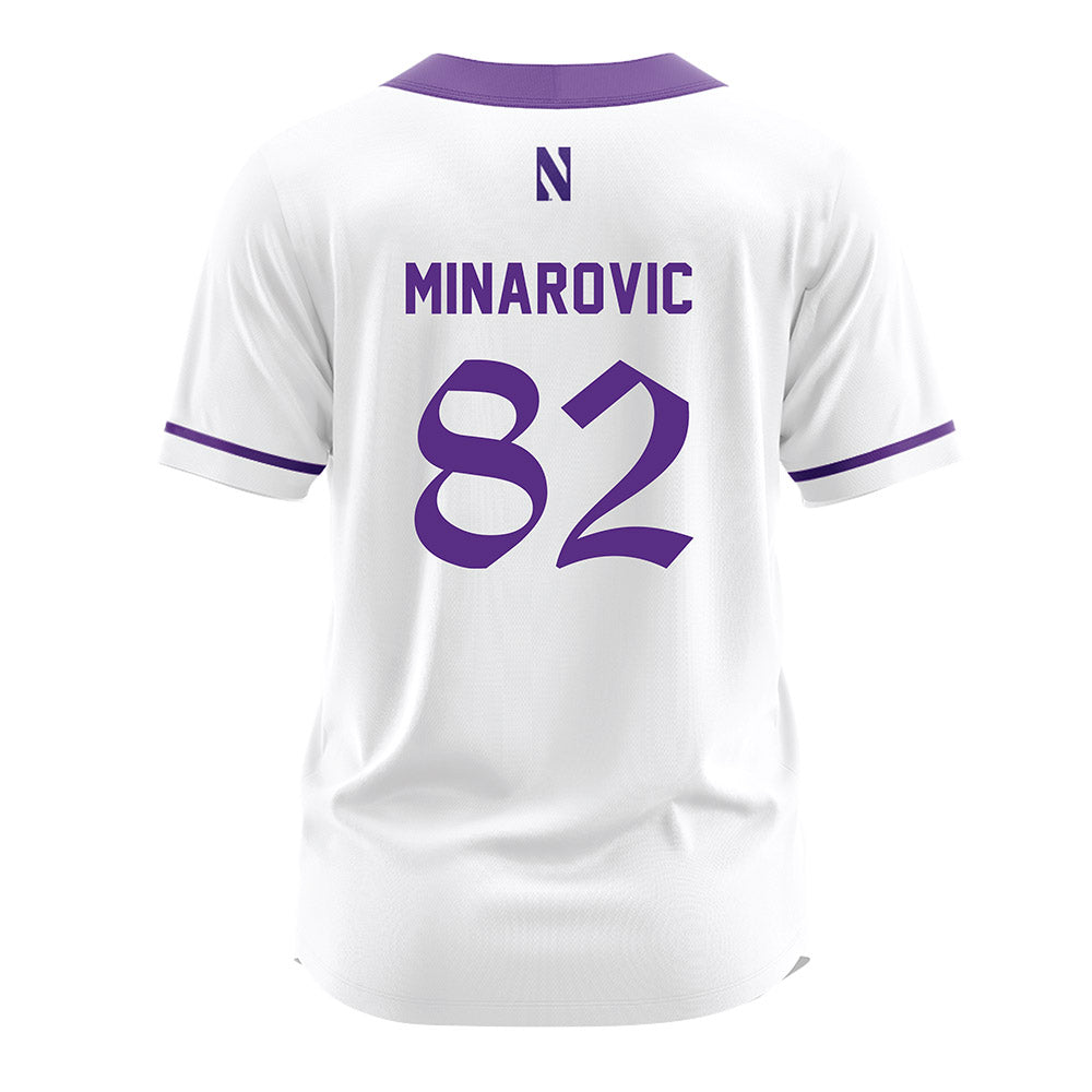 Northwestern - NCAA Softball : Grace Minarovic - White Jersey-1