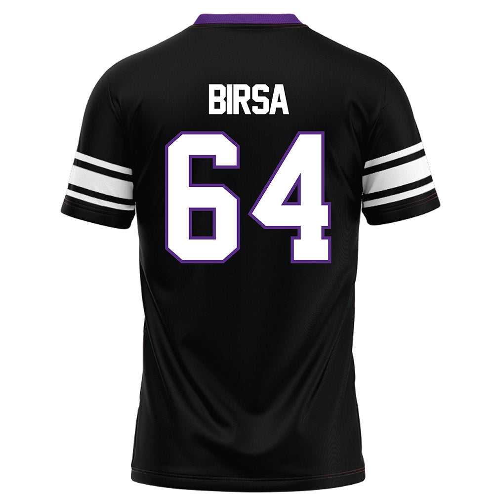 Northwestern - NCAA Football : Anthony Birsa - Black Football Jersey