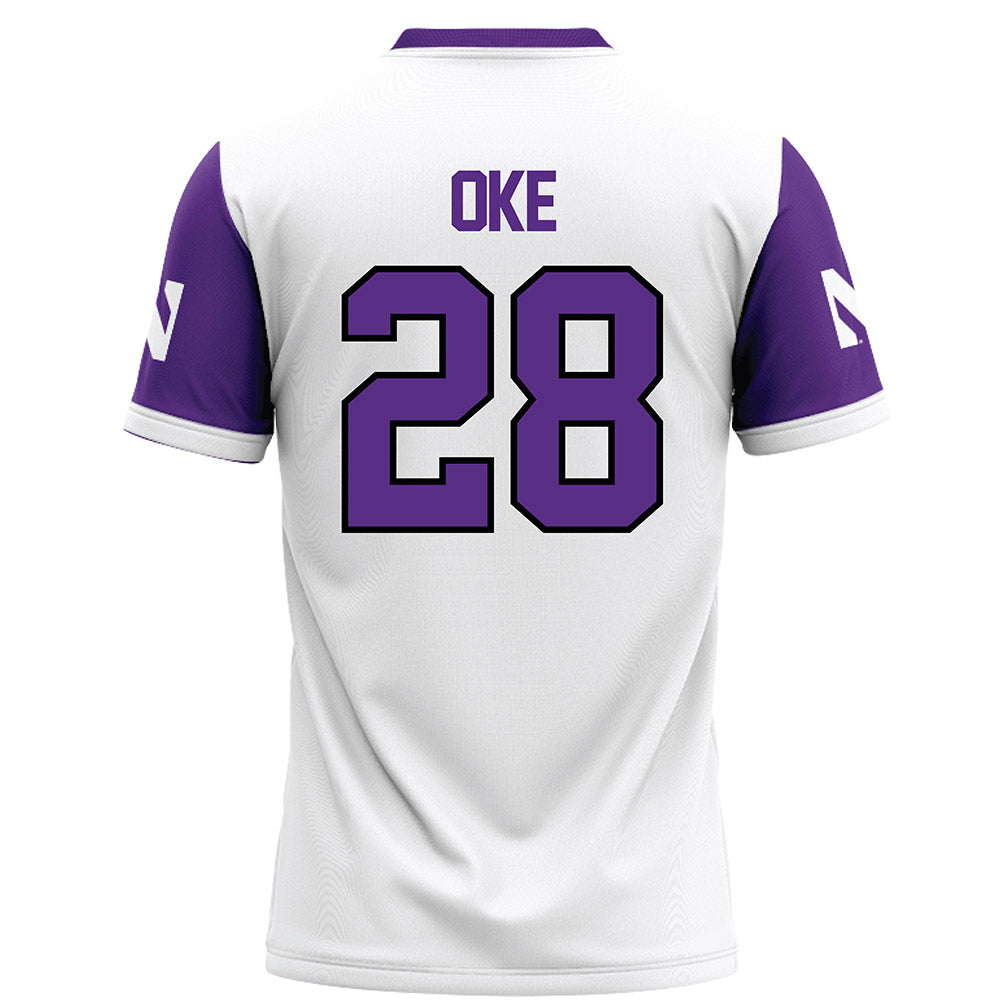 Northwestern - NCAA Football : Timi Oke - Football Jersey-1