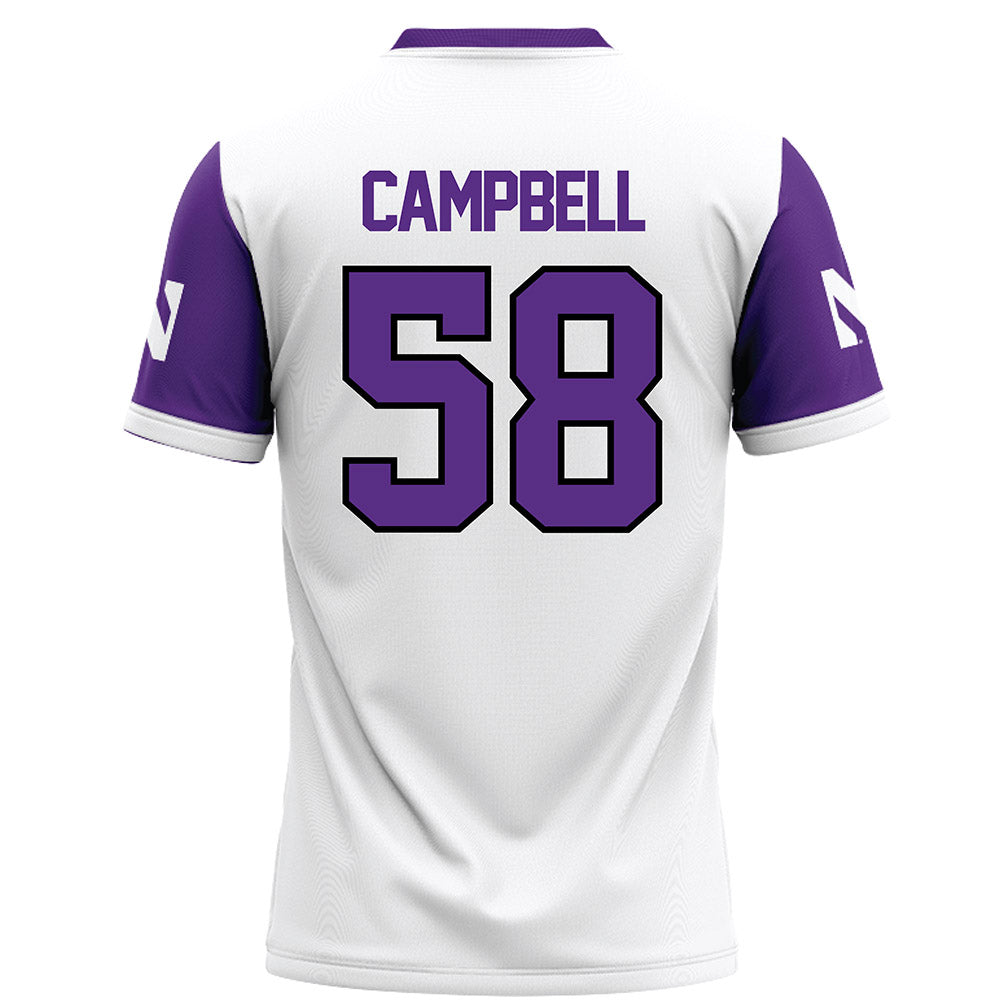Northwestern - NCAA Football : Nathaniel Campbell - Football Jersey-1