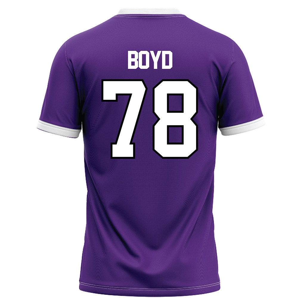 Northwestern - NCAA Football : Trey Boyd - Fashion Jersey Football Jersey-1