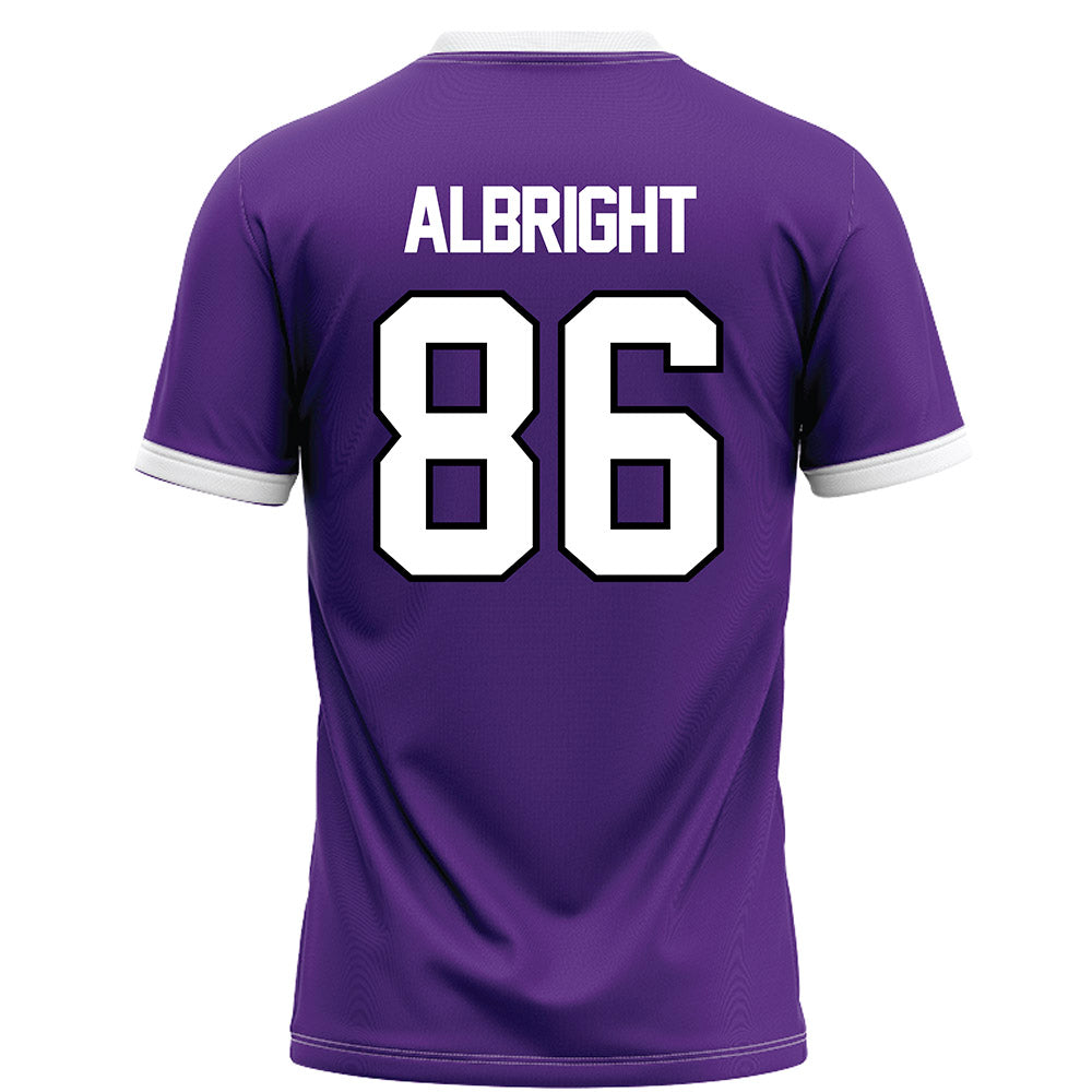 Northwestern - NCAA Football : Lawson Albright - Fashion Jersey Football Jersey