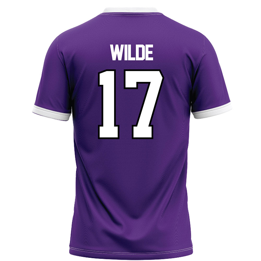 Northwestern - NCAA Football : Griffin Wilde - Fashion Jersey Football Jersey-1