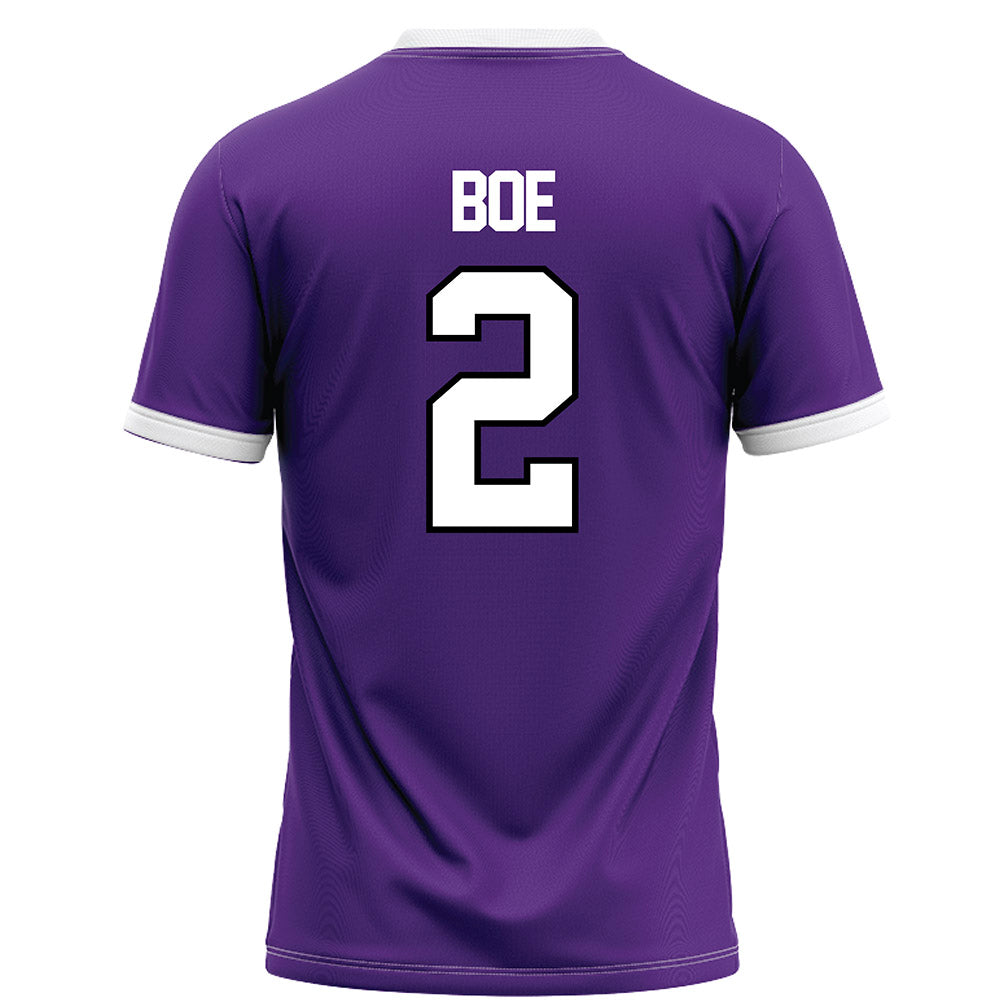 Northwestern - NCAA Football : Ryan Boe - Fashion Jersey Football Jersey