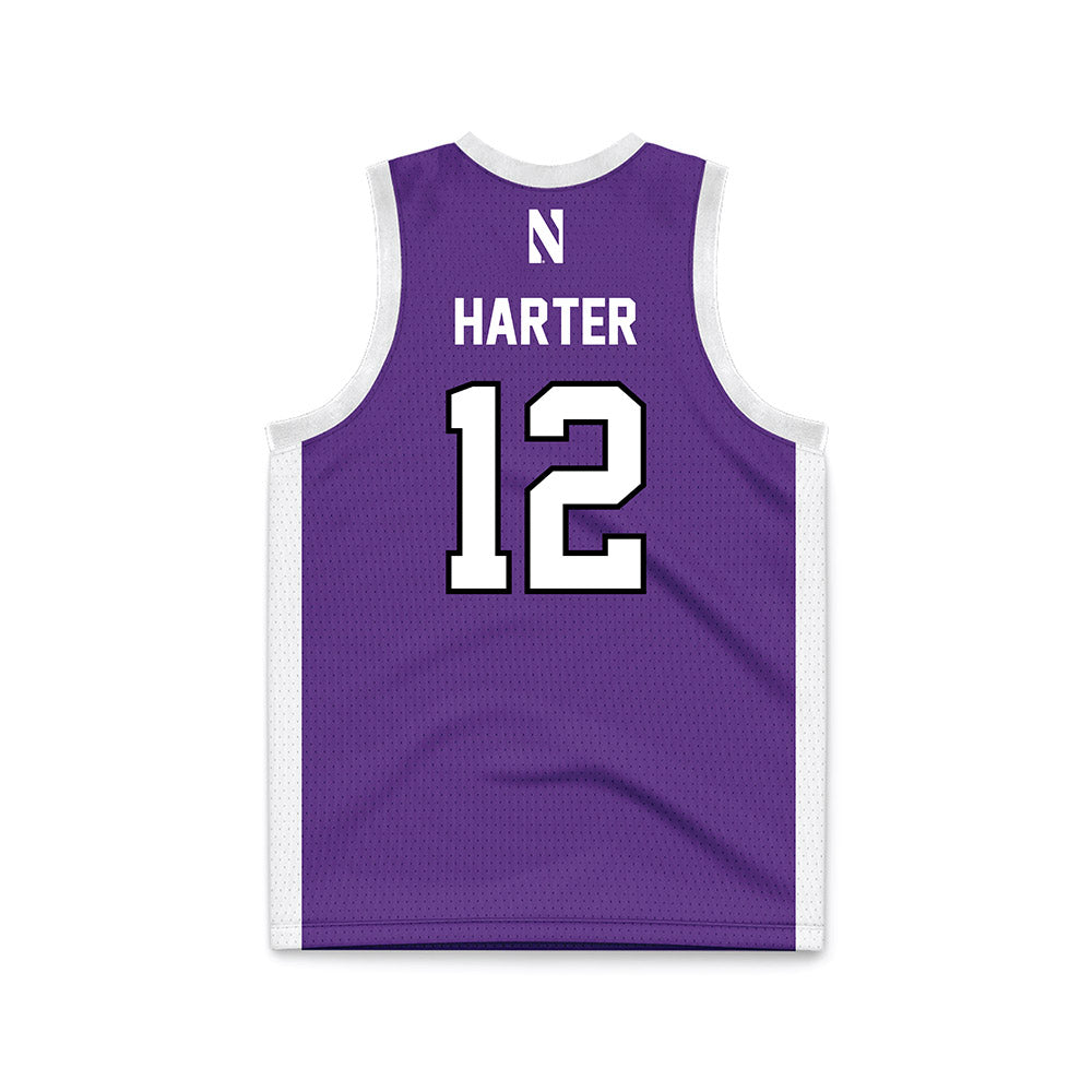 Northwestern - NCAA Women's Basketball : Casey Harter - Basketball Jersey