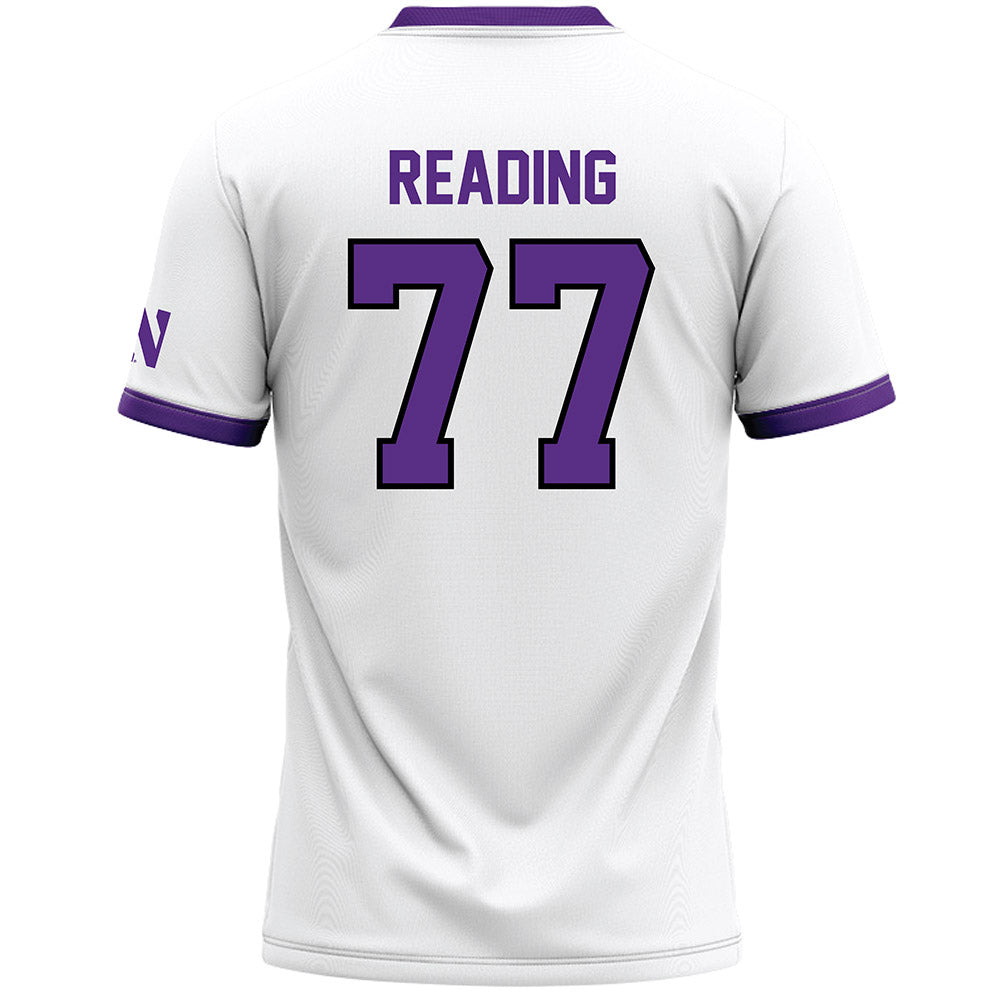 Northwestern - NCAA Women's Lacrosse : Talia Reading - White Lacrosse Jersey
