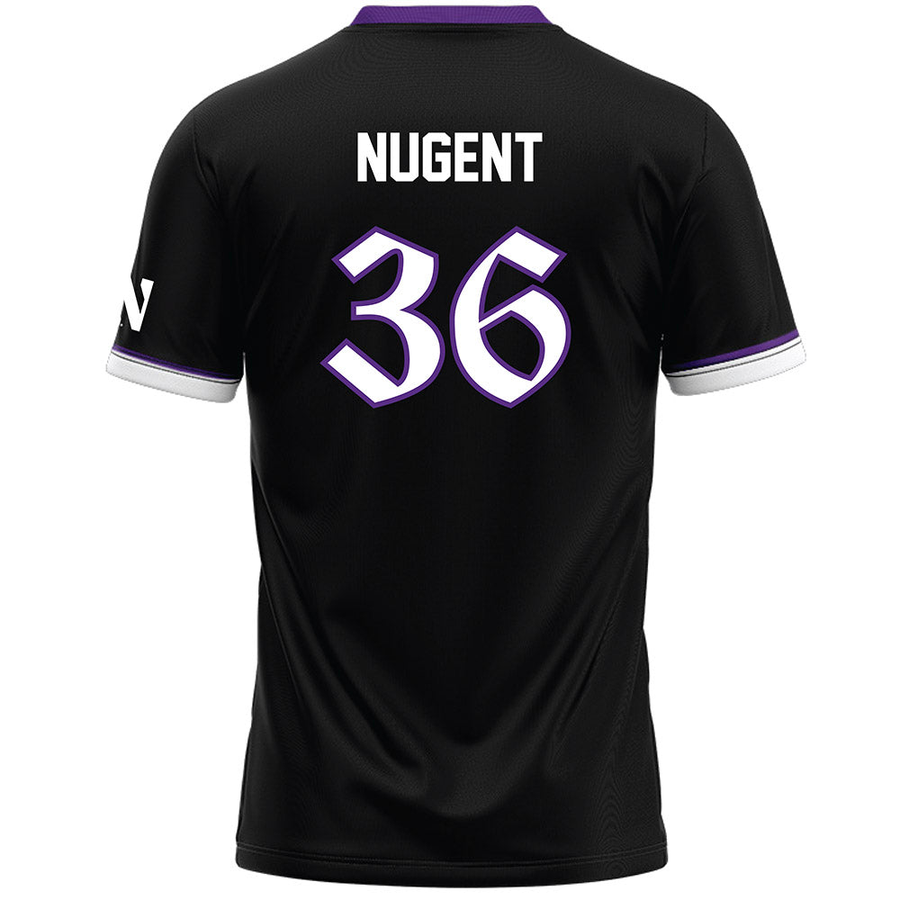 Northwestern - NCAA Women's Lacrosse : Cara Nugent - Black Lacrosse Jersey