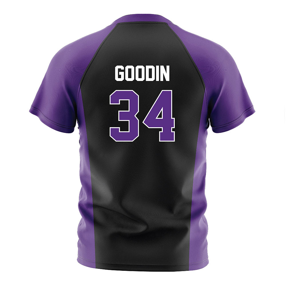 Northwestern - NCAA Women's Soccer : Ava Goodin - Black Soccer Jersey