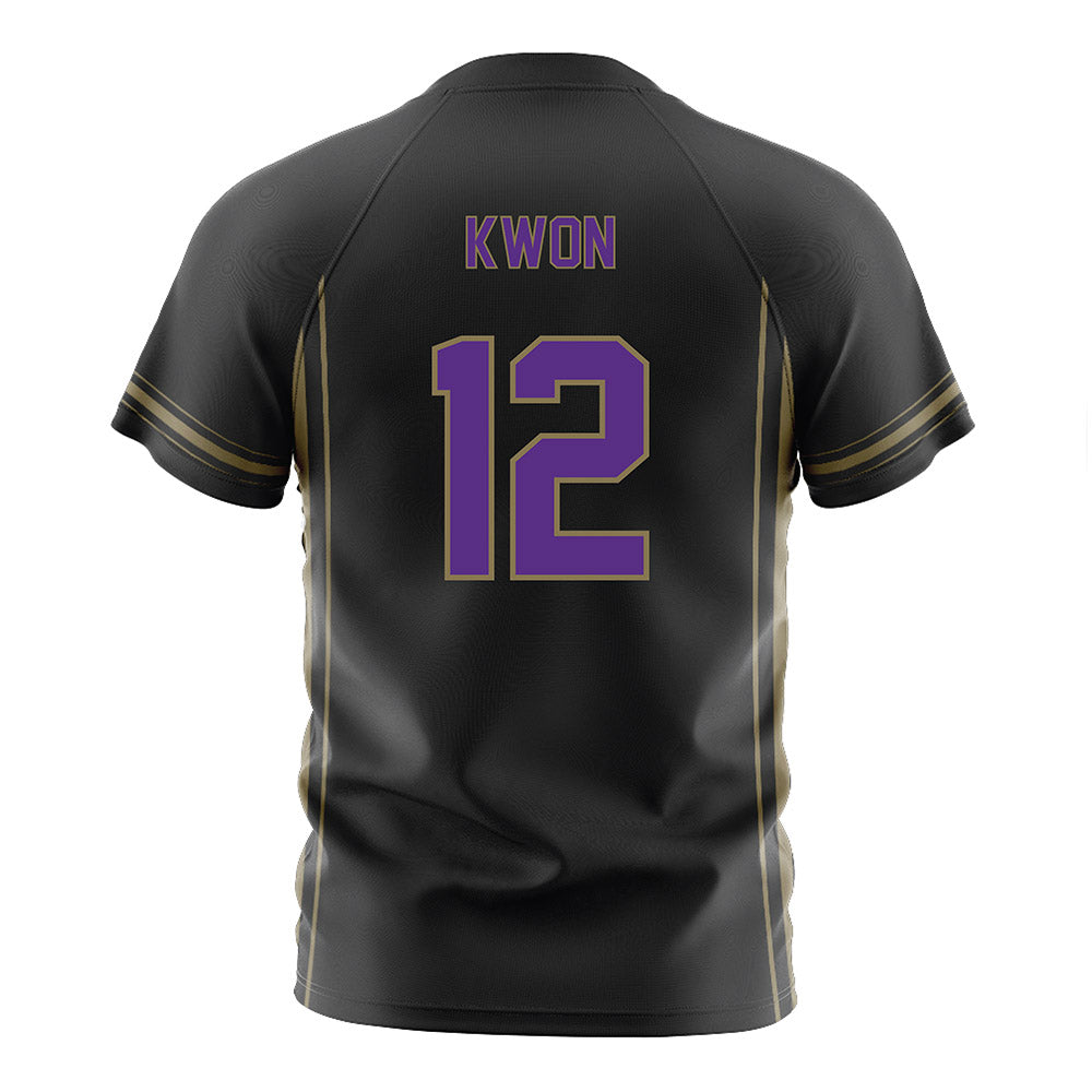 Northwestern - NCAA Women's Soccer : Kelsey Kwon - Black Soccer Jersey