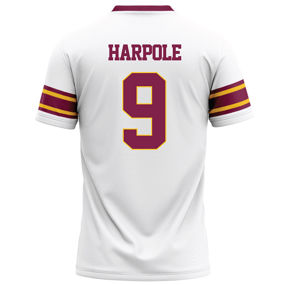 Arizona State - NCAA Football : Cameron Harpole - White Football Jersey-1