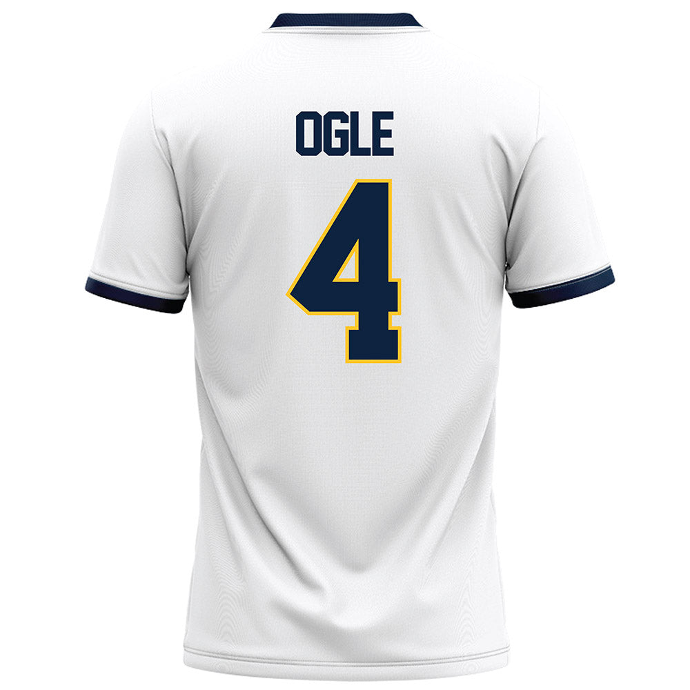 Murray State - NCAA Football : Jim Ogle - White Football Jersey