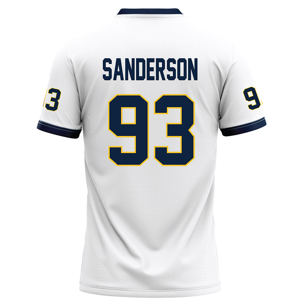 Murray State - NCAA Football : CJ Sanderson - White Football Jersey-1