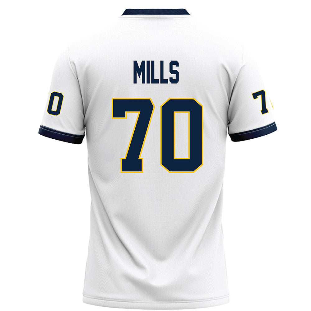 Murray State - NCAA Football : Brandon Mills - White Football Jersey-1