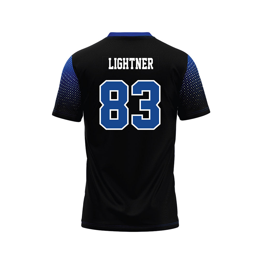 CNU - NCAA Football : Elliott Lightner - Black Football Jersey-1