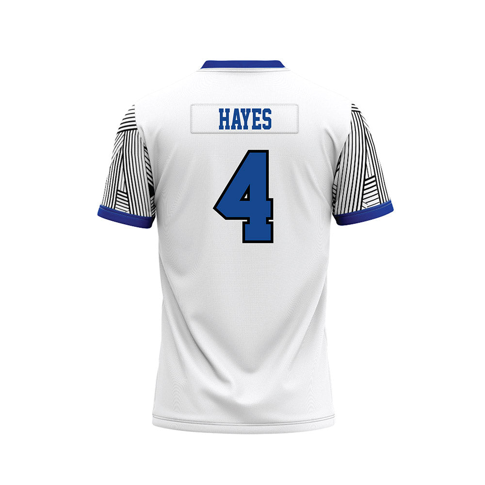 CNU - NCAA Football : Trey Hayes - White Football Jersey