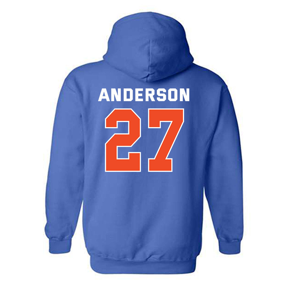 Boise State - NCAA Women's Soccer : Oakley Anderson - Classic Shersey Hooded Sweatshirt
