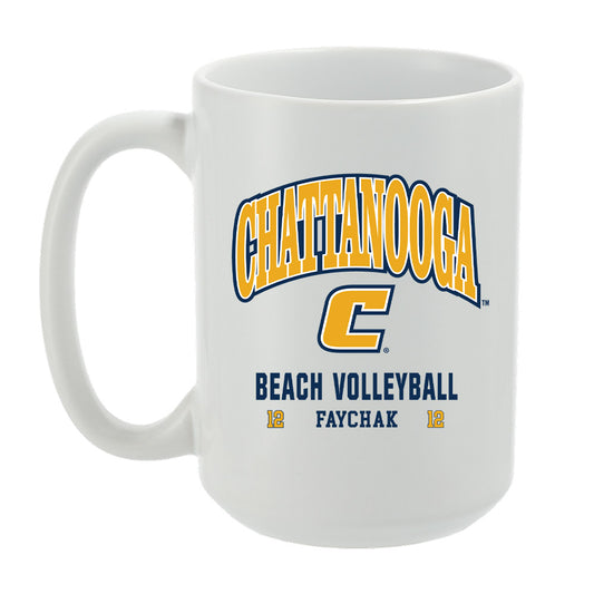 UTC - NCAA Beach Volleyball : Kenny Faychak -  Coffee Mug