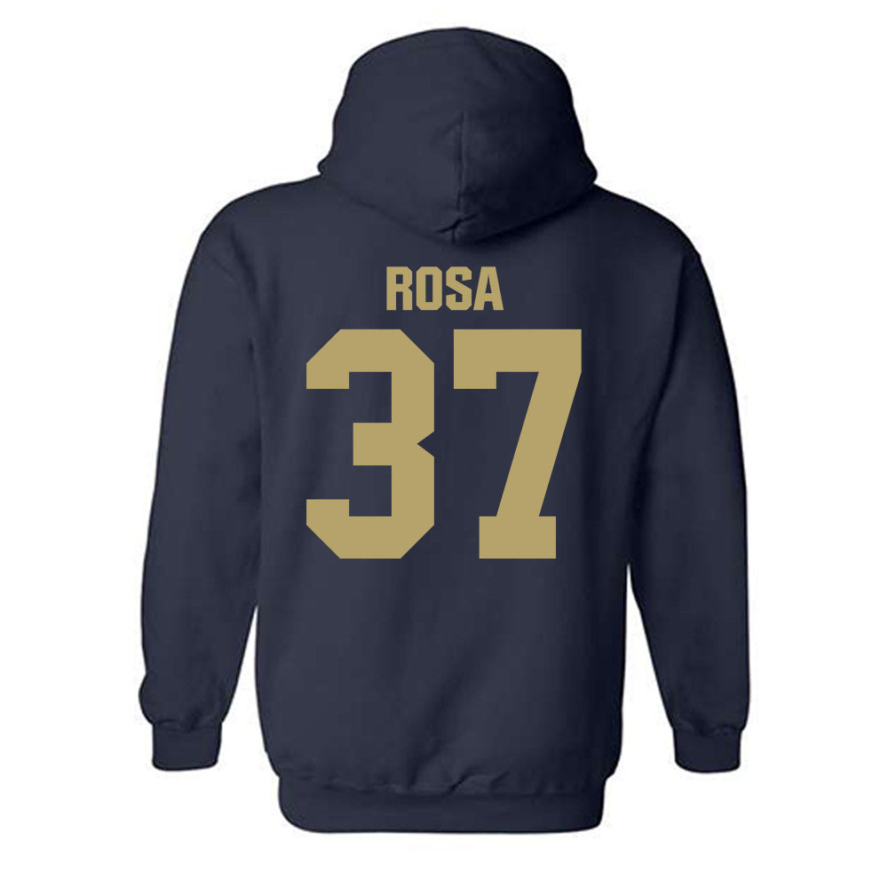UC Davis - NCAA Football : Brayden Rosa - Classic Shersey Hooded Sweatshirt-1