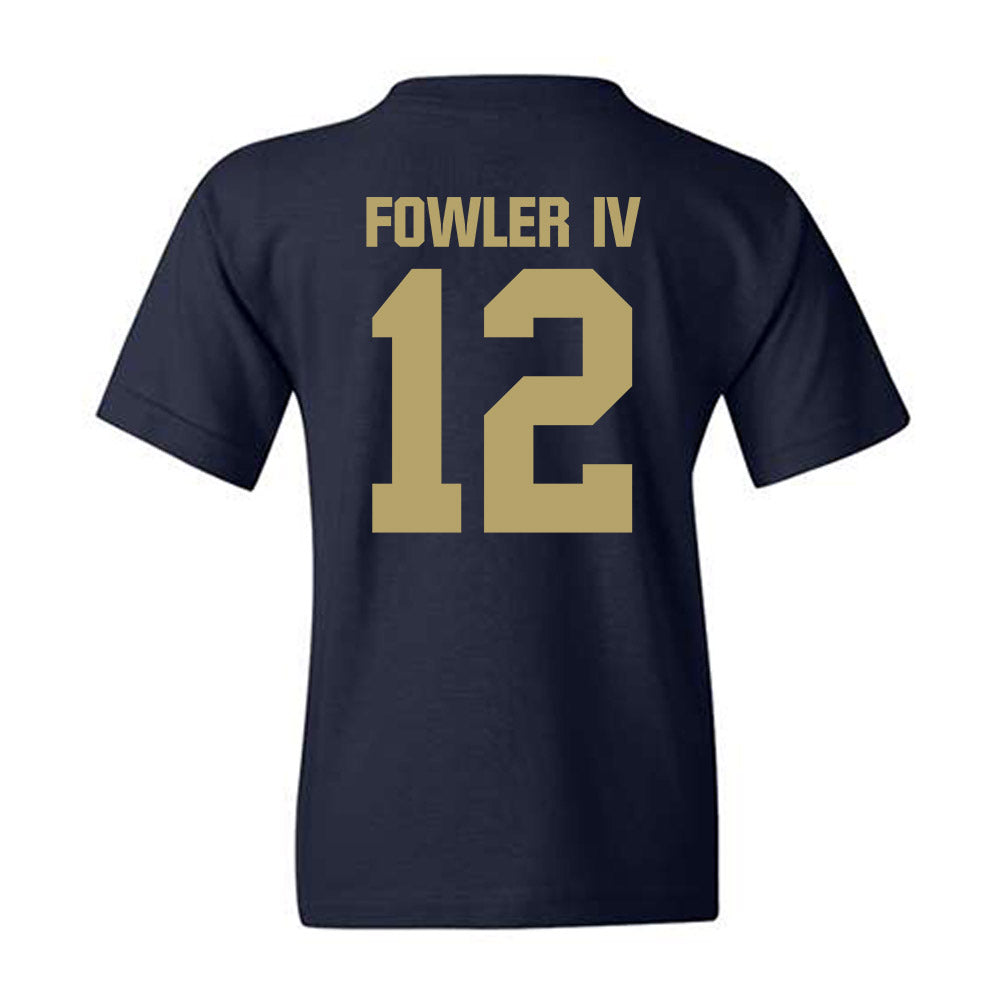 UC Davis - NCAA Football : William Fowler IV - Classic Shersey Youth T-Shirt-1