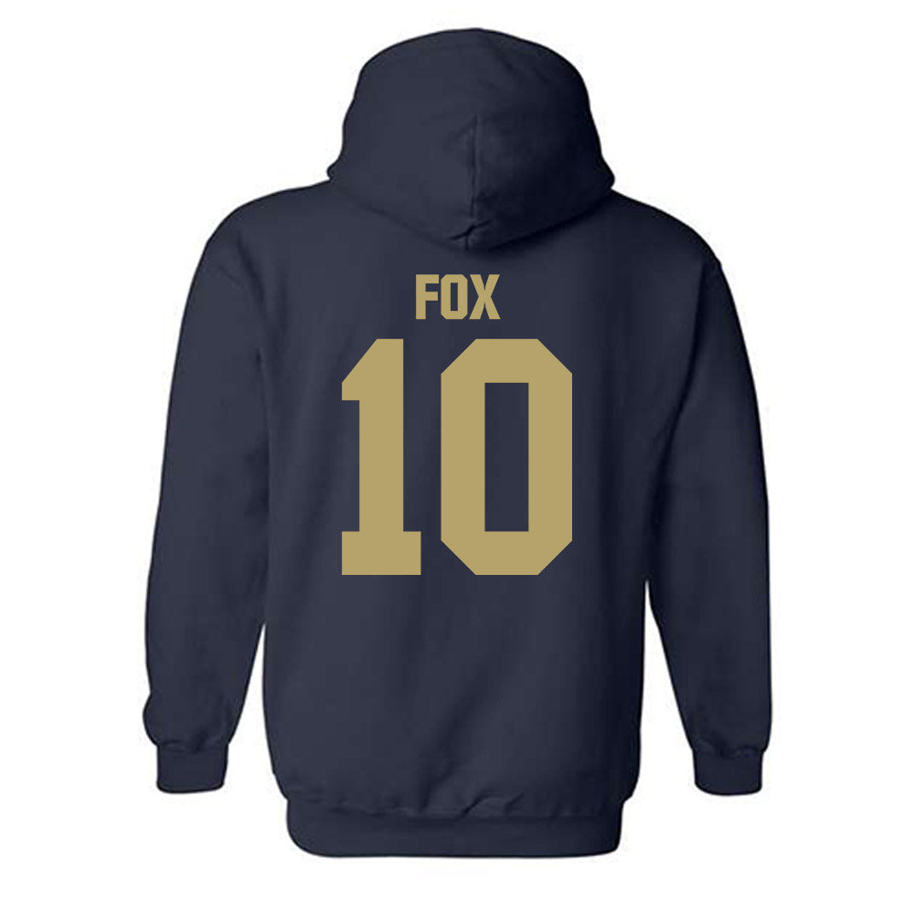 UC Davis - NCAA Women's Lacrosse : Jane Fox - Classic Shersey Hooded Sweatshirt-1