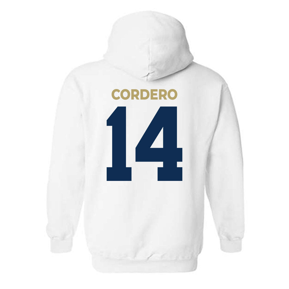 UC Davis - NCAA Women's Volleyball : Ximena Cordero - Classic Shersey Hooded Sweatshirt-1