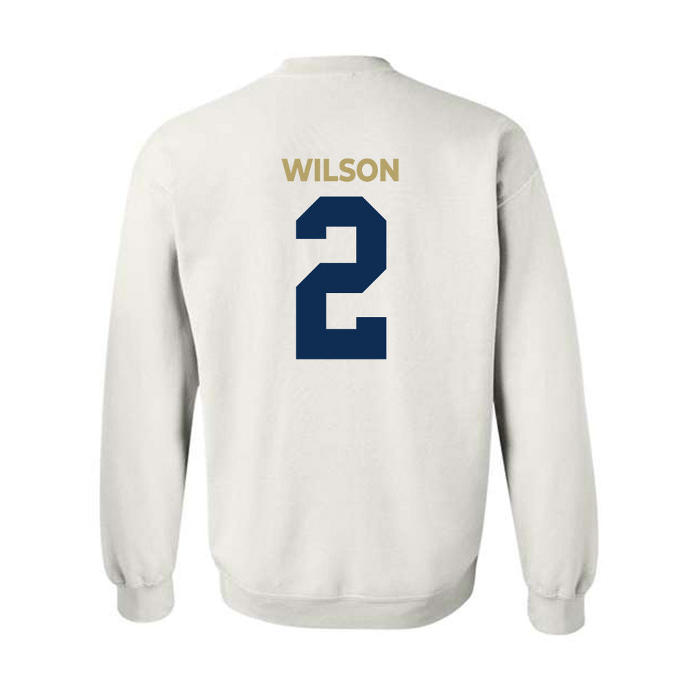 UC Davis - NCAA Men's Basketball : Marcus Wilson - Classic Shersey Crewneck Sweatshirt-1