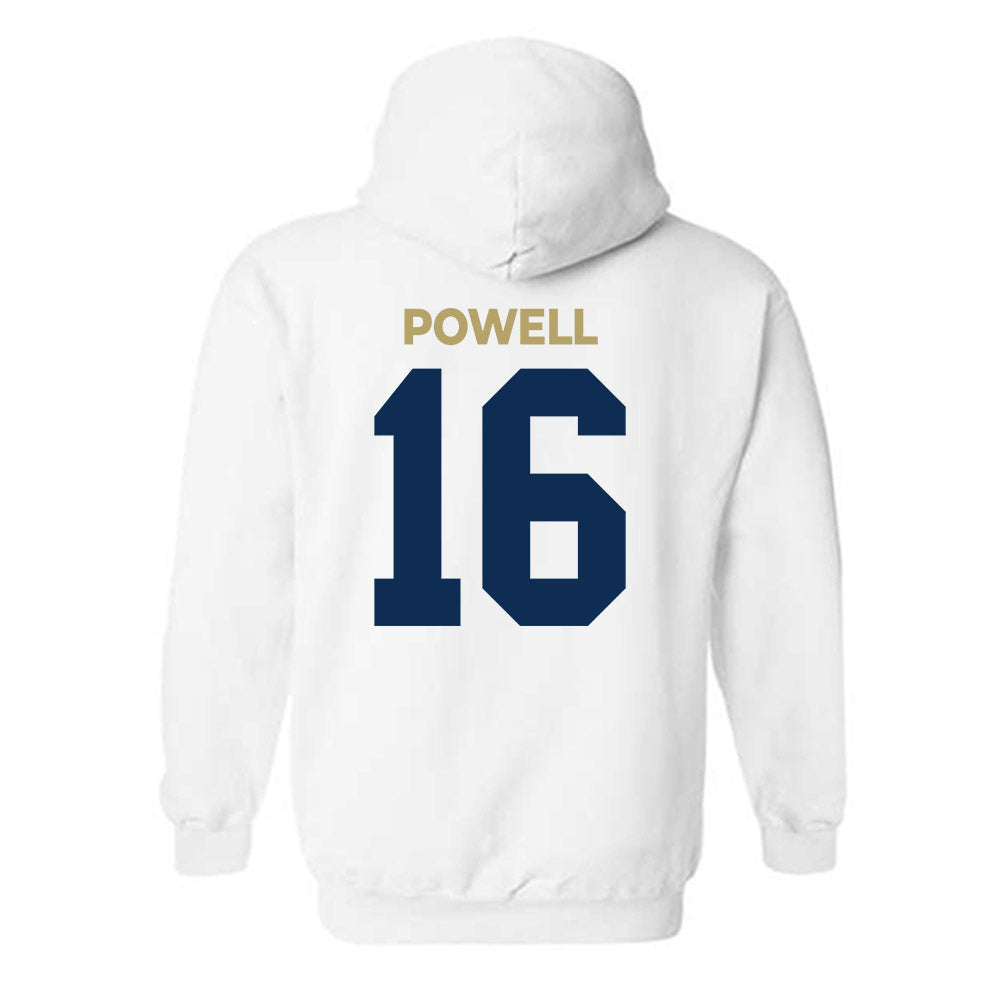 UC Davis - NCAA Men's Soccer : Cole Powell - Classic Shersey Hooded Sweatshirt-1