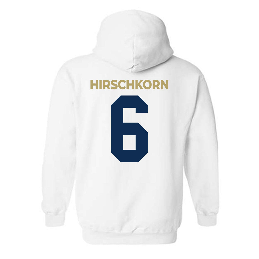 UC Davis - NCAA Baseball : Houston Hirschkorn - Classic Shersey Hooded Sweatshirt-1