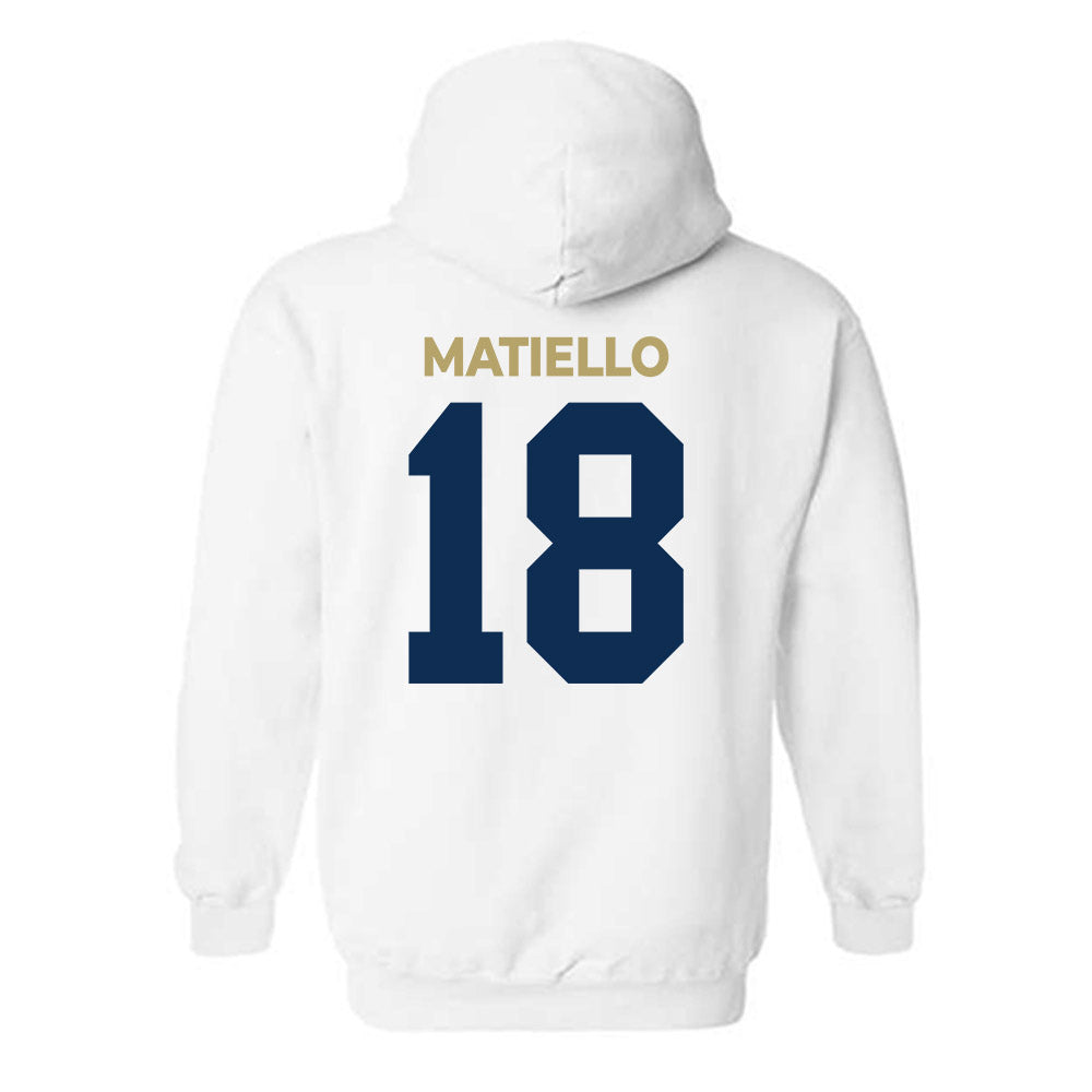 UC Davis - NCAA Men's Soccer : Rafael Matiello - Classic Shersey Hooded Sweatshirt-1
