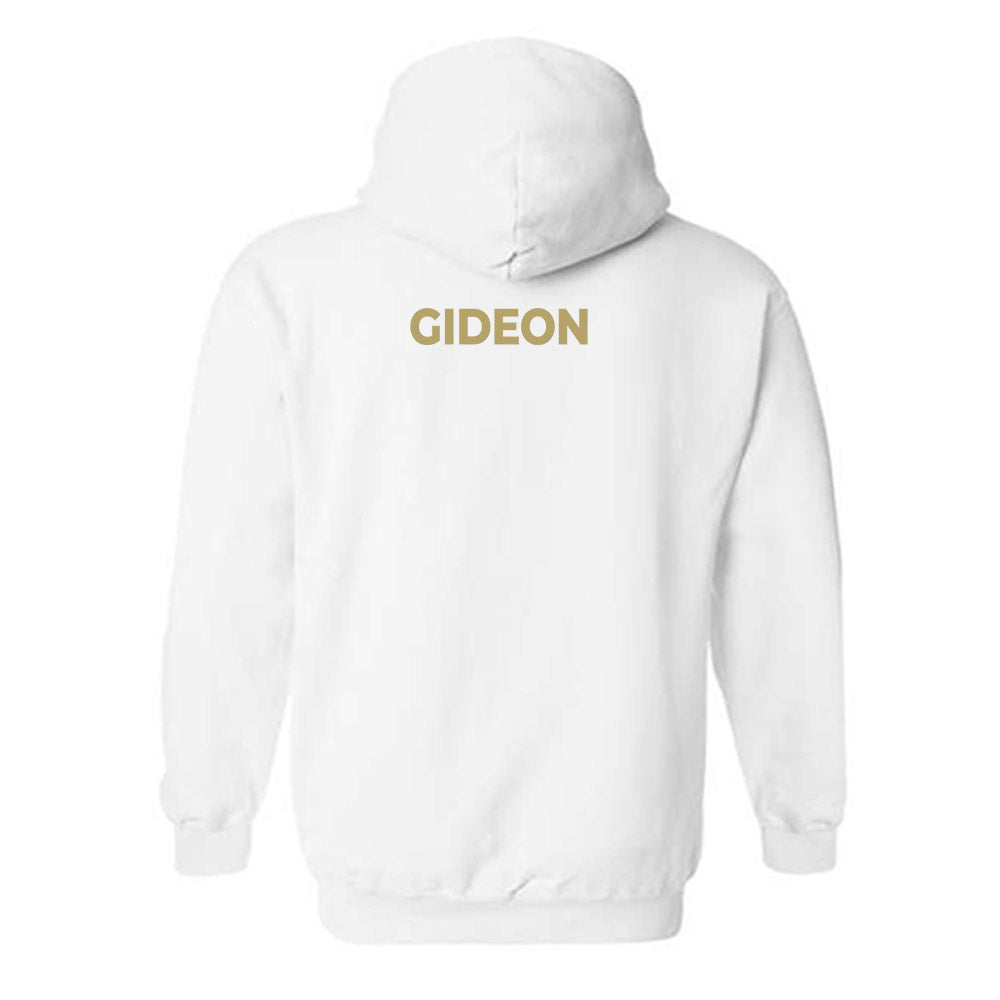 UC Davis - NCAA Women's Gymnastics : Milla Gideon - Classic Shersey Hooded Sweatshirt-1
