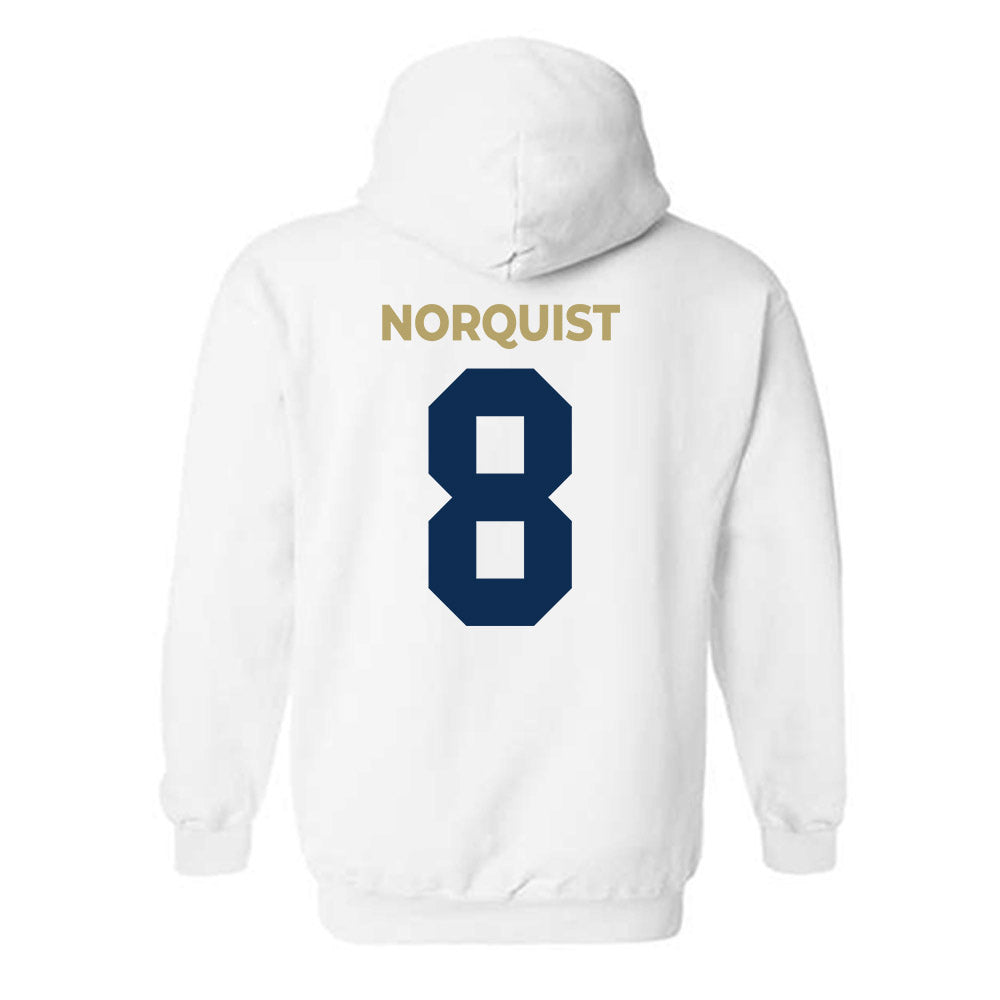 UC Davis - NCAA Softball : Annika Norquist - Classic Shersey Hooded Sweatshirt-1