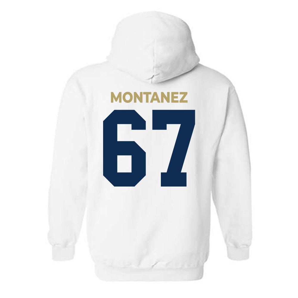 UC Davis - NCAA Football : Jayden Montanez - Classic Shersey Hooded Sweatshirt-1