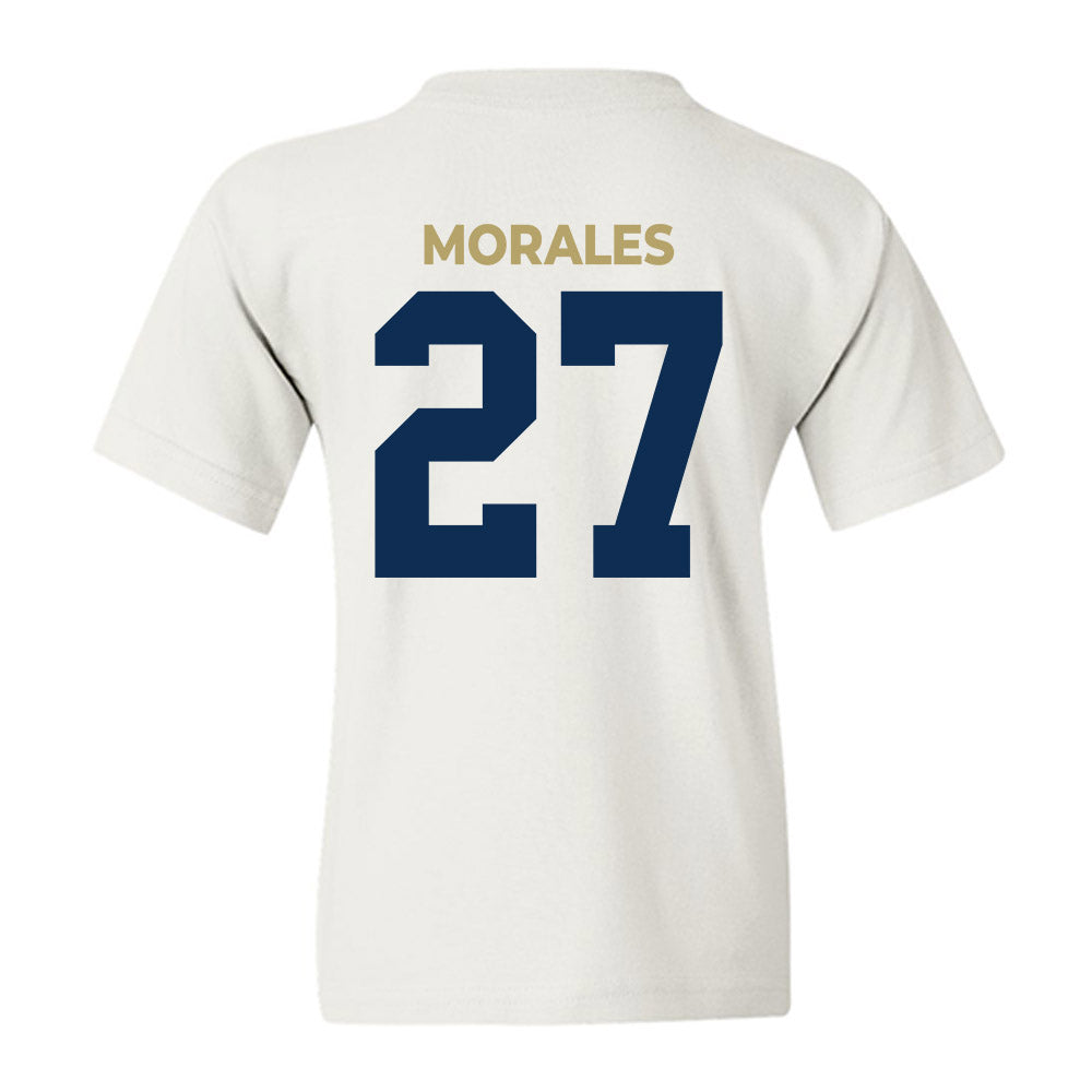 UC Davis - NCAA Football : Fernando Morales - Classic Shersey Youth T-Shirt-1