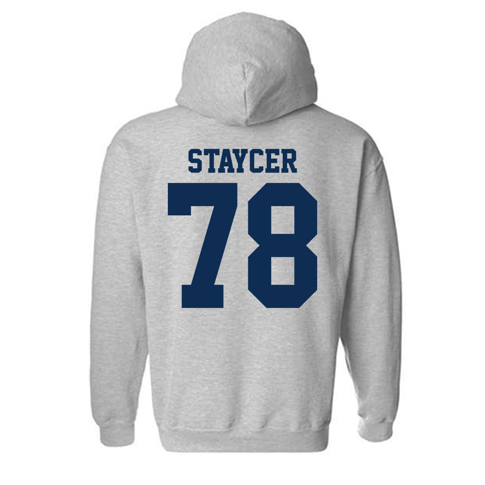 UC Davis - NCAA Football : Matthew Staycer - Classic Shersey Hooded Sweatshirt-1