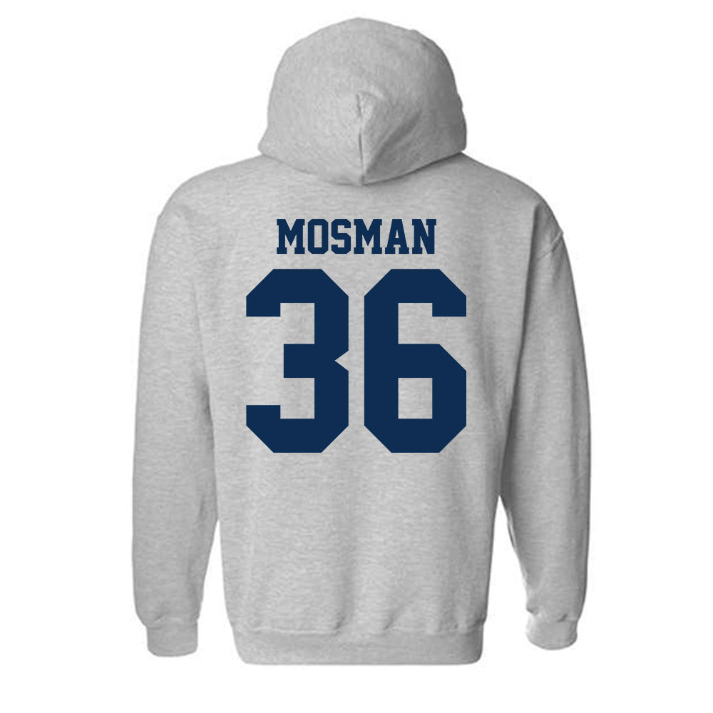 UC Davis - NCAA Baseball : Logan Mosman - Classic Shersey Hooded Sweatshirt-1