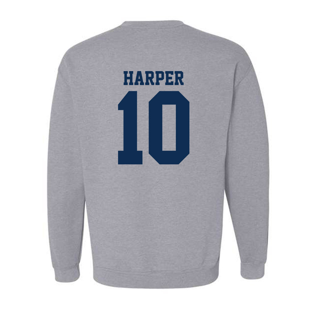 UC Davis - NCAA Football : Grant Harper - Classic Shersey Crewneck Sweatshirt-1