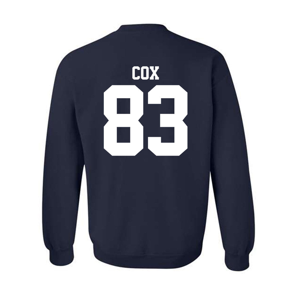 UC Davis - NCAA Football : Cade Cox - Classic Shersey Crewneck Sweatshirt-1
