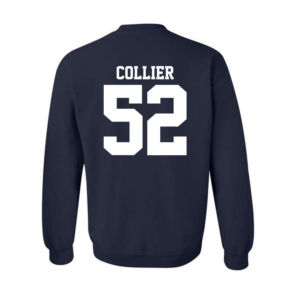 UC Davis - NCAA Football : Zaire Collier - Classic Shersey Crewneck Sweatshirt-1