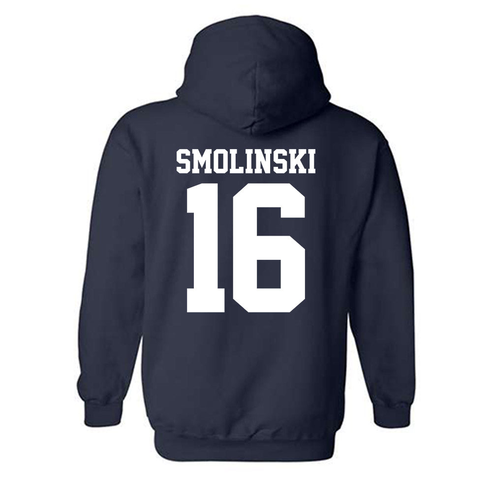 UC Davis - NCAA Beach Volleyball : Skye Smolinski - Classic Shersey Hooded Sweatshirt-1