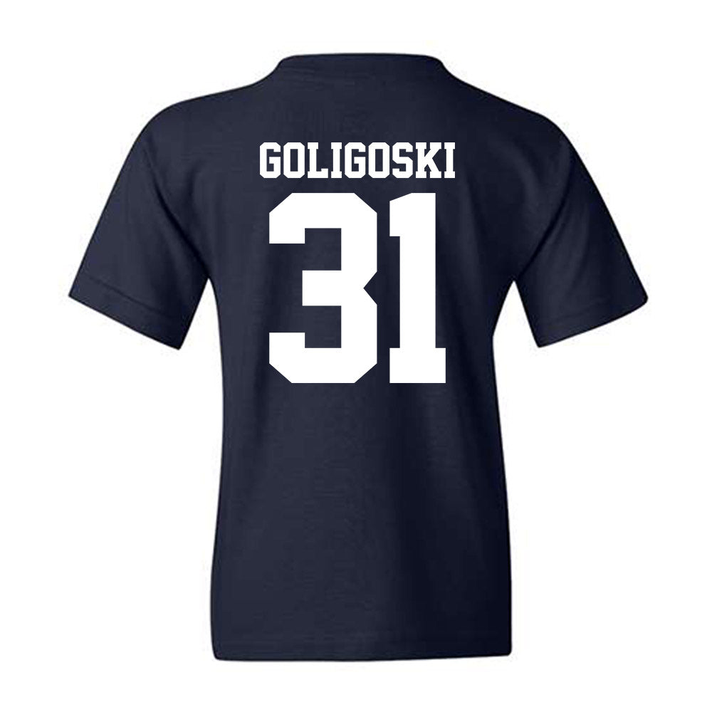 UC Davis - NCAA Football : Sam Goligoski - Classic Shersey Youth T-Shirt-1
